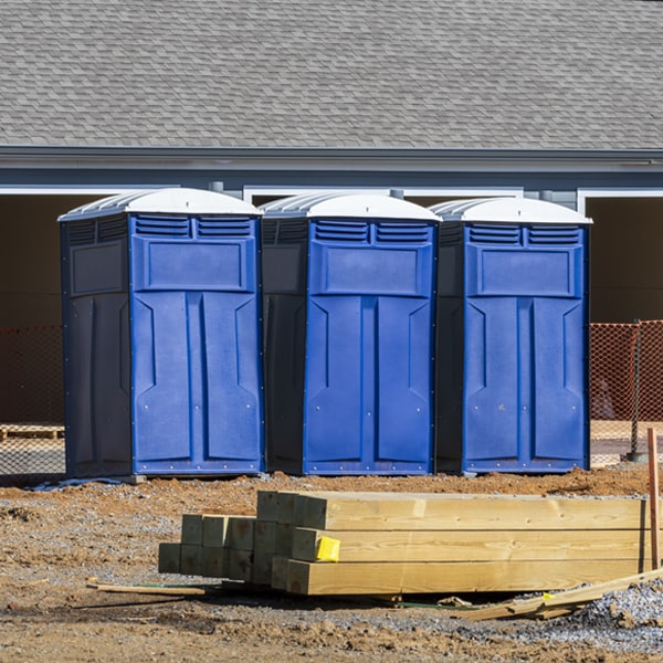 are there any restrictions on what items can be disposed of in the porta potties in Newhall West Virginia